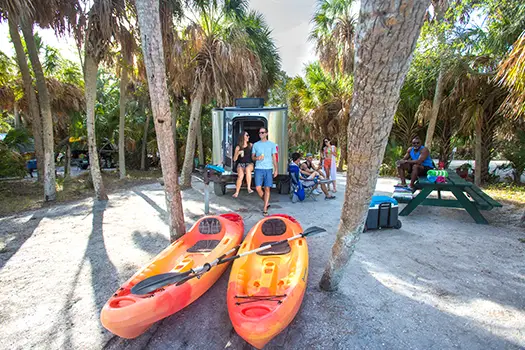 camping beachside Floridas Emerald Coast